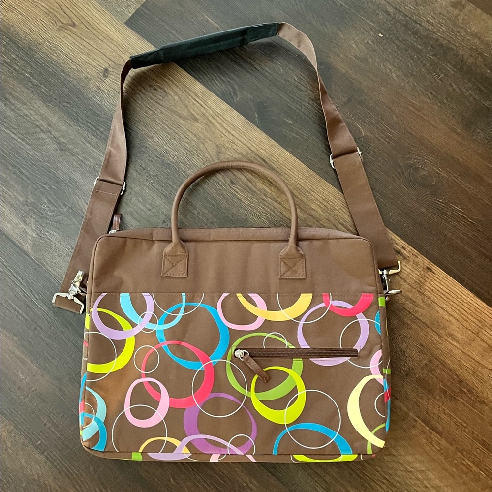 JACKIE Jacueline Savage McFee Laptop Bag Rainbow